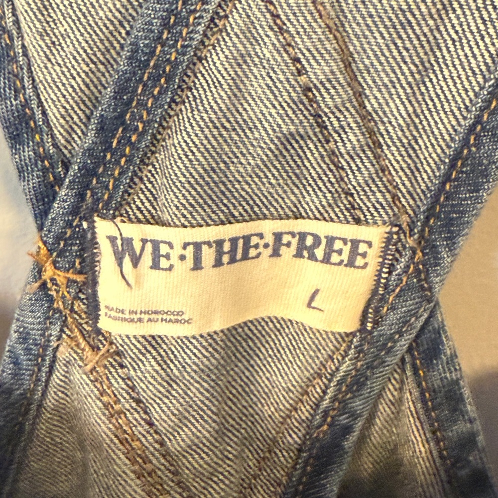 We The Free Indigo Denim Romper - Picture 2 of 6